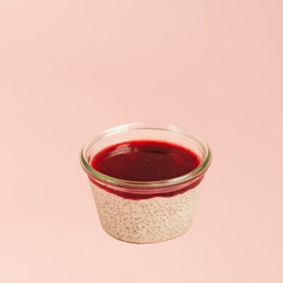 Chia pudding fraise